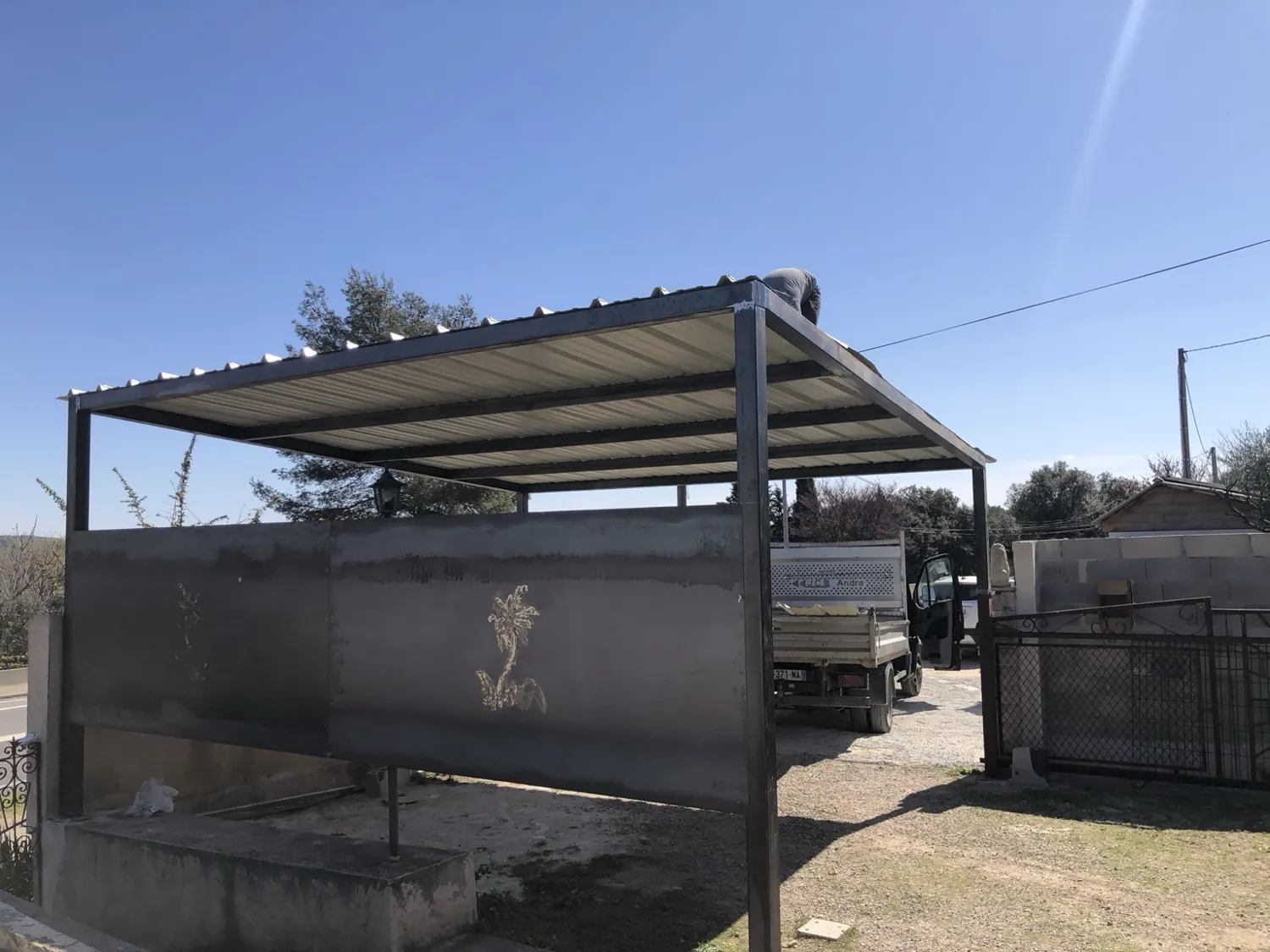 Réalisation Fer et Déco — pergolas & structures